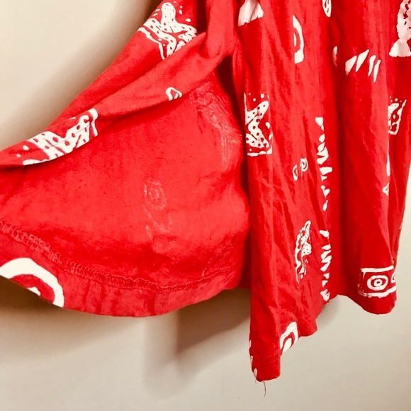 Vintage Retro 90’s Maxi Coral Beach Dress - Picture 3 of 3